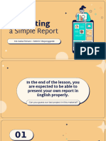 Presenting Simple Report