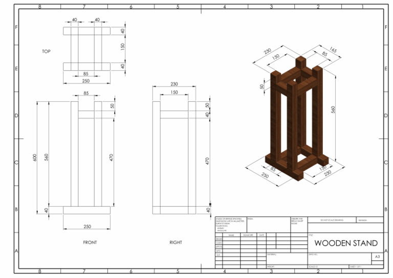 Wooden Stand | PDF