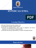 NCM112 Hypercalcemia