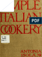 14.48 Simple Italian Cookery
