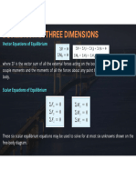 Equilibrium in Three Dimensions