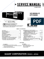 Hfe Sharp Optonica Vz-3000 Cp-V300 Service