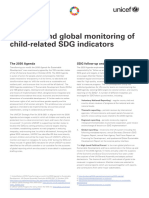 SDG Briefing Note 1 - National and Global Monitoring