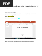 Create a Booklet in PowerPoint | PDF