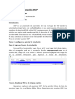 Lab 8.1 Operación UDP