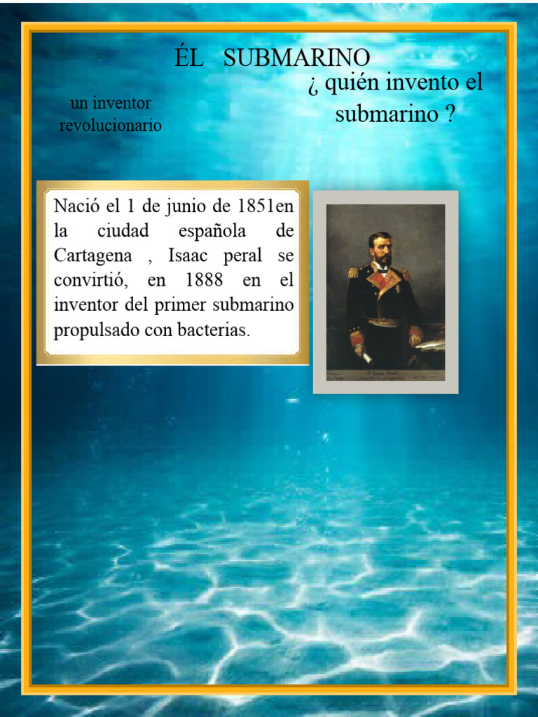 Inventor del primer submarino | PDF | Ciencias sociales