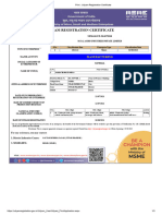 Udyam Registration Certificate