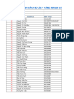 Data 4000 KH HSBC HCM PR | PDF