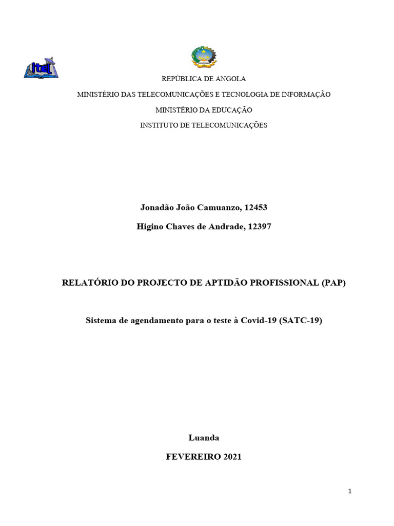 Modelo pap sistema de agendamento teste covid19 v3 0 comds pdf html
