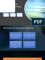 PurpCom_Mechanics and Patterns for Impromptu Speaking