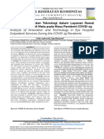 Analisis Inovasi Dan Teknologi Dalam Layanan Rawat