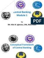 Module 1 Central Banking