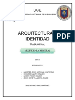 ARQUITECTURA E IDENTIDAD AVANCE 1