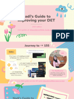 Nadi's Guide To Improving Your DET: 2023 Edition More Guides At: Https://bit - ly/IISMA-Guide-by-Nadi
