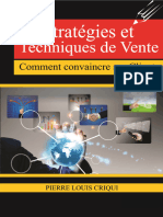 Stratégies Et Techniques de Vente Pierre Louis Criqui Criqui, Pierre