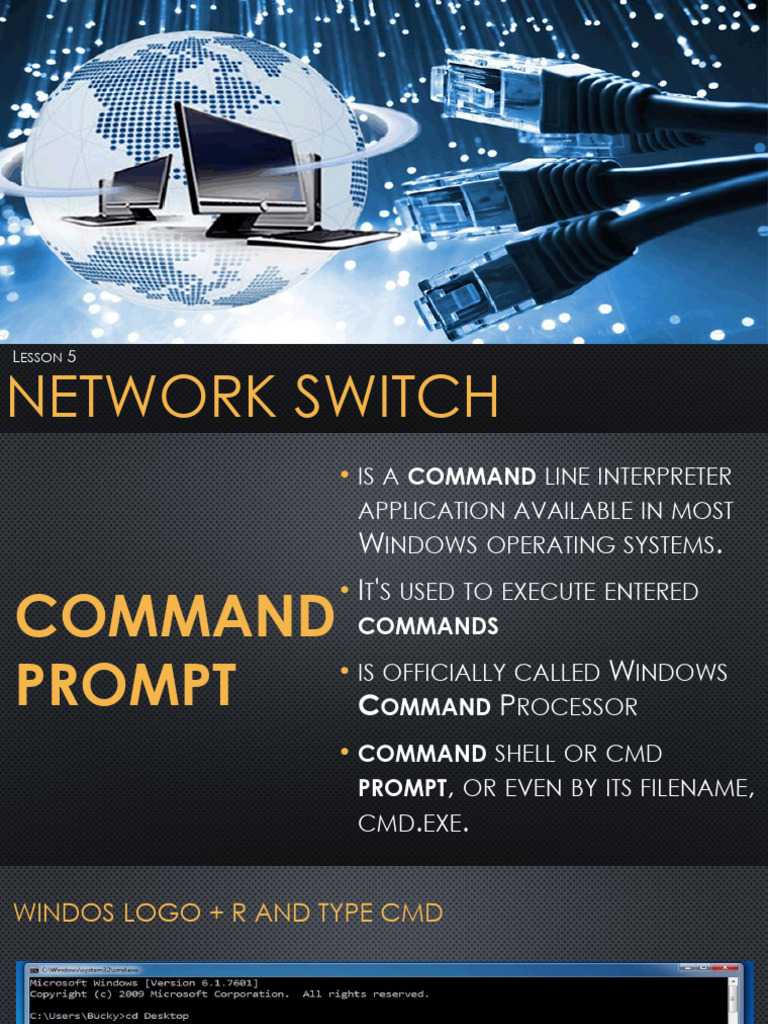 Lesson6 Network Switch | PDF | Computer Network | Internet Protocols