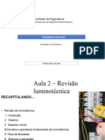 Calculo Luminotécnica Aula 2 - 2024