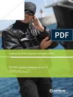 TETRA System Release 6.0-7.0: Installing The TETRA Dispatcher Workstation (DWS)