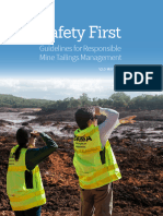 Guidelines For Responsible Mine Tailings Management