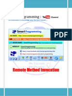 Remote Method Invocation: Smart Programming