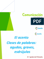 Acento y Clases de Palabras