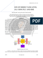 AUTOMATION_OF_SERIES_TANK_LEVEL_CONTROL_USING_PLC_AND_HMI_ijariie10774