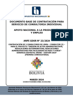 Documento Base de Contratación para Servicio de Consultoria Individual Apoyo Nacional A La Producción Y Empleo ANPE GDOR #23/2024