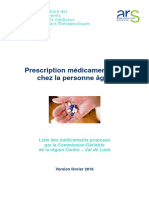 Prescription Médicamenteuse Chez La Personne Âgée - 0