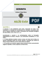 Aulao - Esa - Geografia