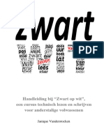 Zwart Op Wit - Handleiding