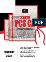 State PCS CA Consolidation (Uttarakhand) January 2024