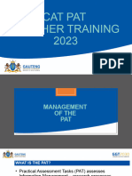 Cat Pat 2023 Presentation