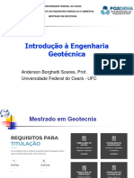 Aula 01 Introdução À Geotecnia