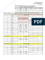 Sem-III (2010-12) Revised Time Table From 27.10.11