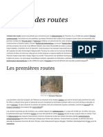 Histoire Des Routes - Wikipédia