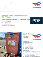 webinar Electrical Safety Procedure – PR00455