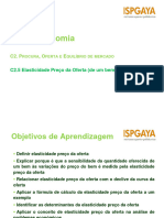 C2.5 - Elasticidade Preço Da Oferta