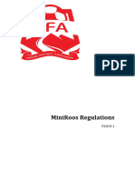 NFA MiniRoos Regulations 2019