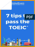 Ebook 7 Tips To Pass The TOEIC