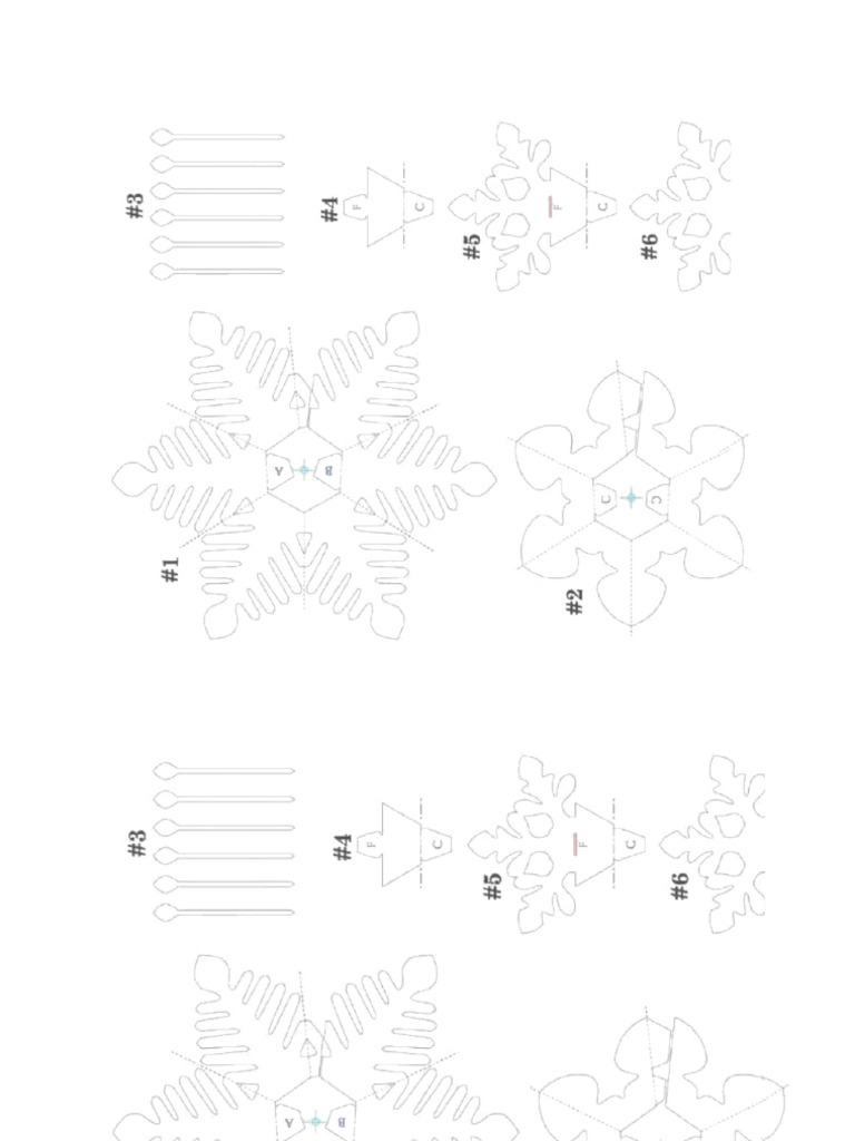 To Be Printed For Snowflake | PDF