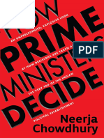 Neerja Chowdhury - How Prime Ministers Decide - An Unprecedented Explosive Look at How Decisions Are Taken at The Very Top of The Indian Political Establishment-Harpercollins 360 (2023)