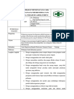 SOP PENERAPAN MANAJEMEN RISIKO LAB