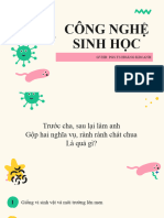 Cong Nghe Sinh Hoc (Chua Hoan Thanh)