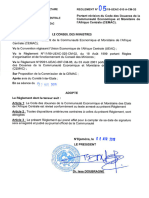 CEMAC-Reglement-2019-05-revision-code-douanes