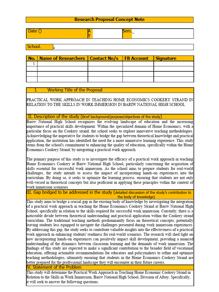 Practical Work in Home Economics Cookery | PDF | Methodology | Economics