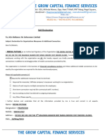 Manpower Self Declaration For Mobile Connections Format On Letter Head