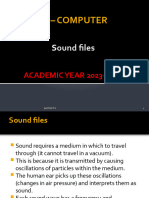 4-Year 12 – Computer Science -Sound Files