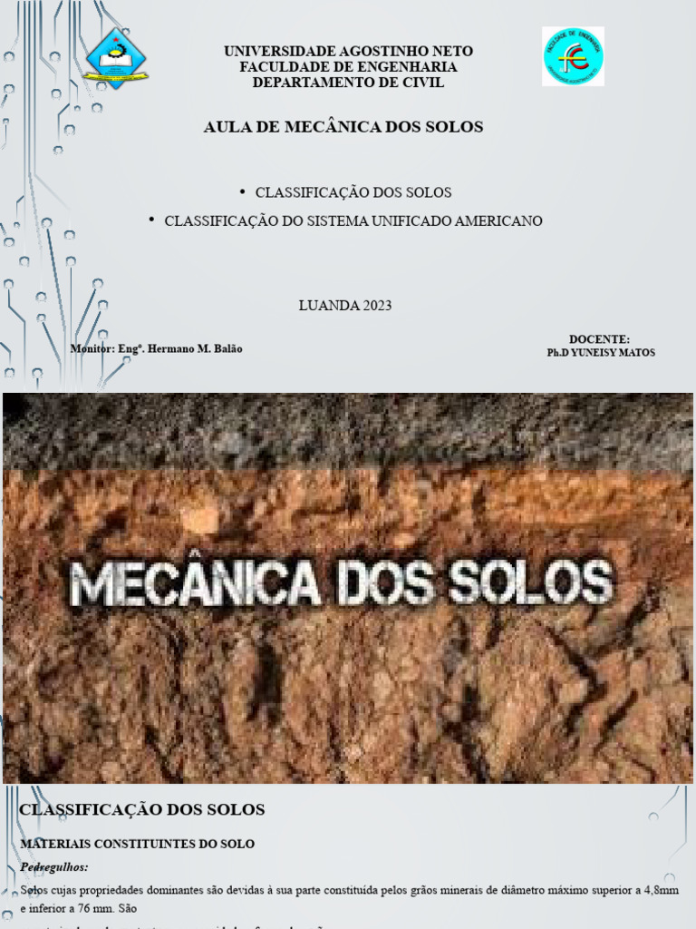 Classificação de Solos e Propriedades | PDF | Solo | Argila