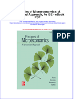 Ebook Principles of Microeconomics A Streamlined Approach 4E Ise PDF Full Chapter PDF