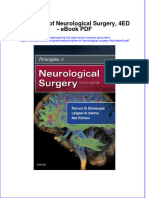 Download ebook Principles Of Neurological Surgery 4Ed Pdf full chapter pdf